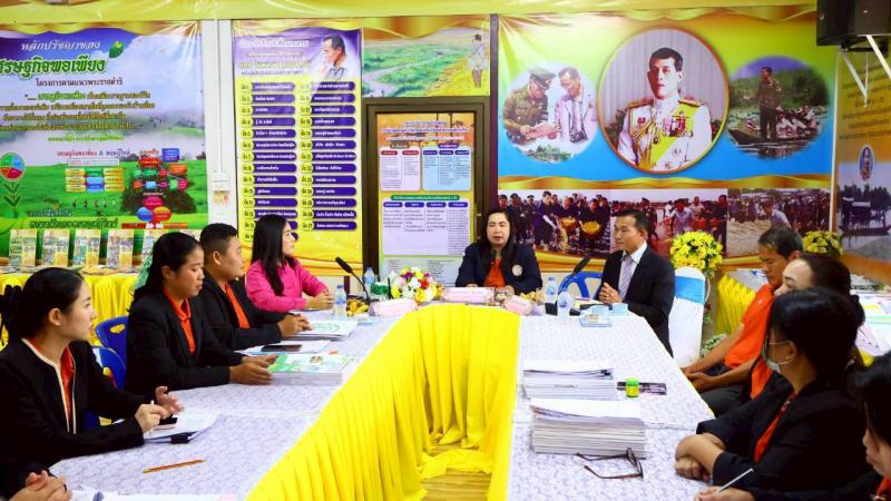 6. การประเมินผลการปฏิบัติงานพนักงานราชการ สกร.ระดับอำเภอคลองขลุง